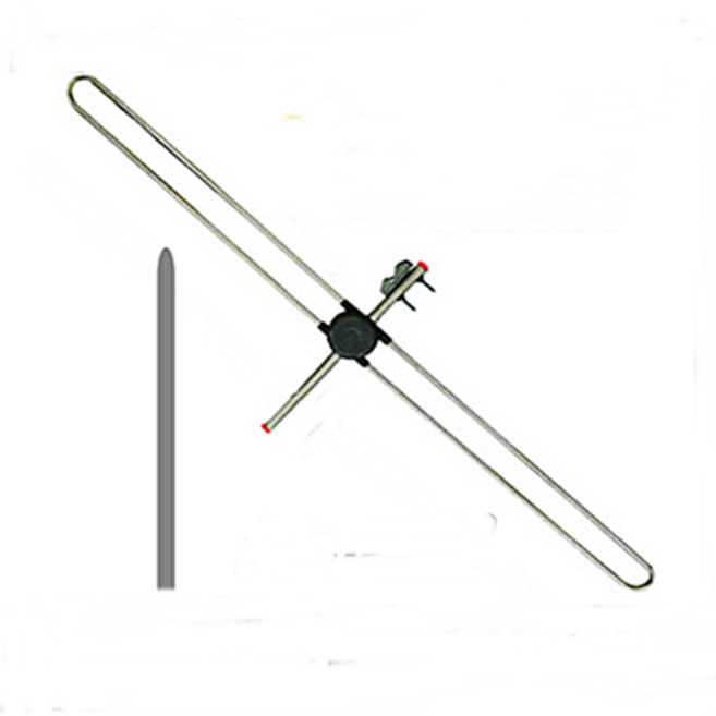 라디오안테나 FM안테나 안테나 라디오방송 실외 효도라디오 AM FM주파수 난시청 실외 수신기 공중파 DMB, 실 라디오안테나+10미터케이블+악어집게내 실외, 1개