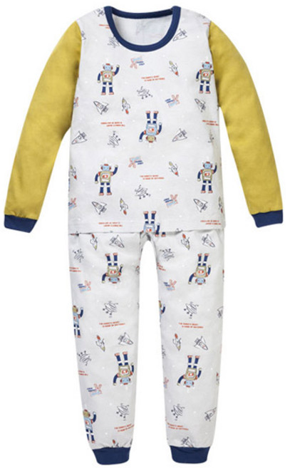 첨이첨이 우주선로봇 세트 아동내의 남아동실내