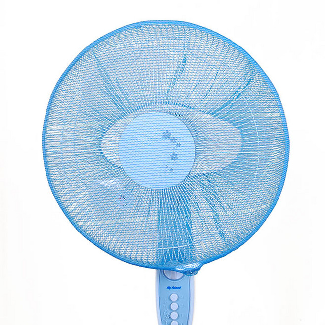 리빙플러스 국산 선풍기 안전망 커버, 안전망 [블루], 2개