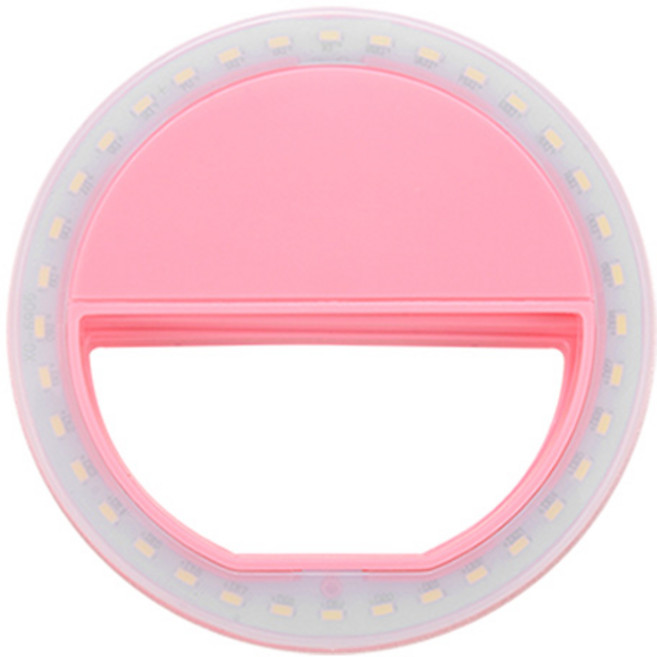 사랑옵다 셀카링라이트, 핑크 건전지형, 1개