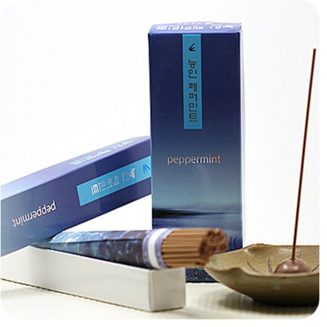 [능인향당] 천연허브향-능인 페퍼민트(단/장 택1) / 아로마 향, 페퍼민트, 장, 1개