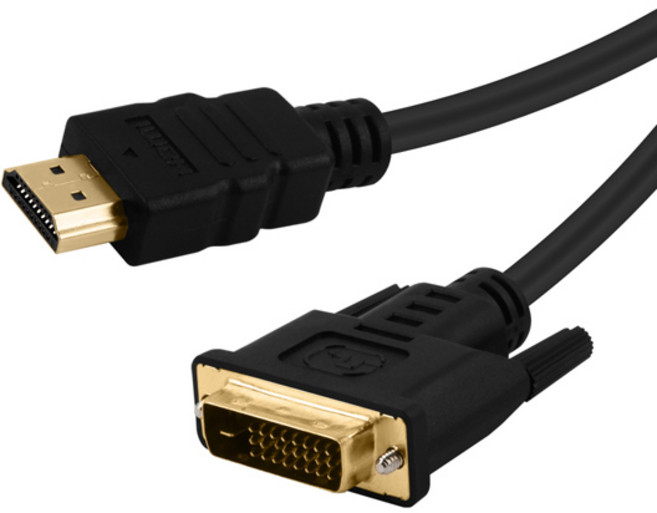 NEXT 12015HD4K HDMI to DVI 변환 젠더 케이블 1.5M 모니터케이블, 1개, 150cm