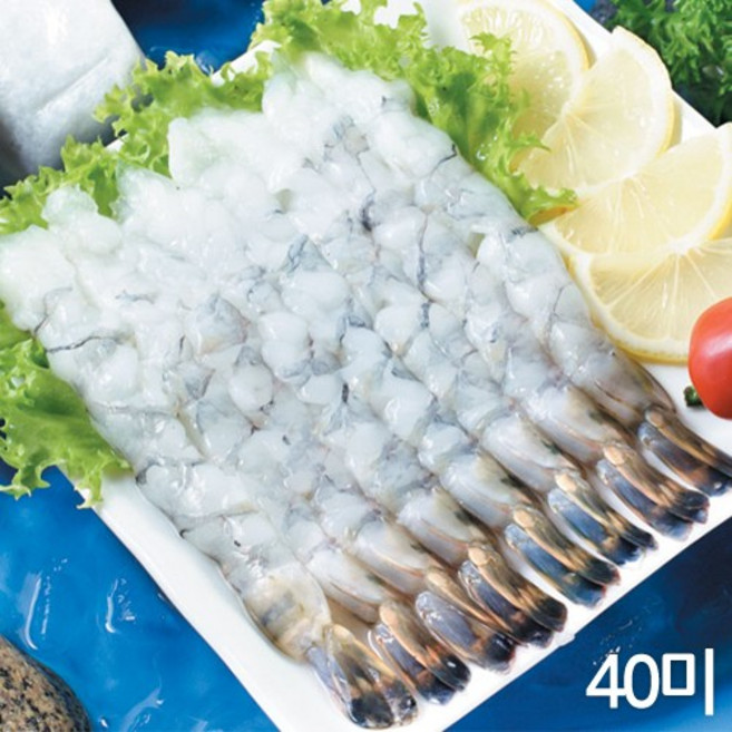 푸드마을 노바시새우 40미 300g 튀김새우, 1개