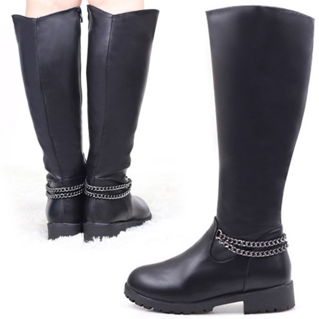 슈앤필 겨울 여성 털 안감 롱부츠 부츠 어그부츠 방한화 워커 999-6
