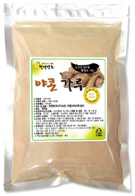 천년약초 국산 야콘가루300g, 300g, 1개