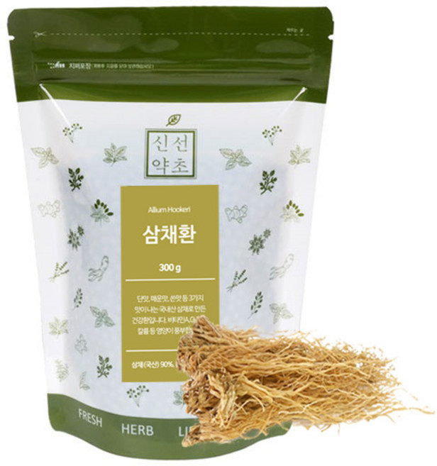 국산 삼채환 300g / 뿌리부추 알리움후커리, 1개