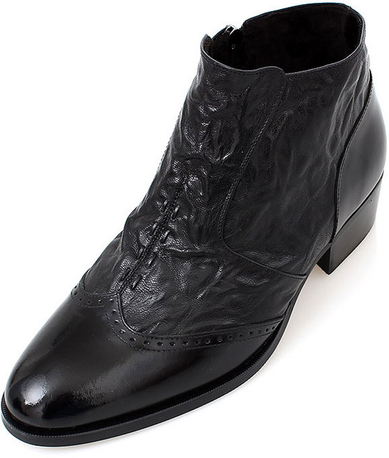 6cm키높이 남성부츠 털부츠 워커부츠 KBW206022K 구두마루