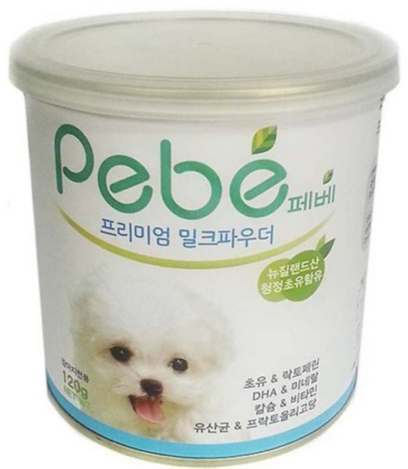 페베 프리미엄 강아지 분유, 우유맛, 1개