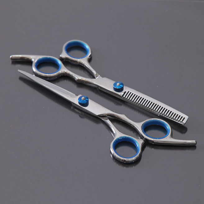 보냄 1+1 고급형 실버 미용가위세트, 고급형 실버(컷팅+숱가위), 1개