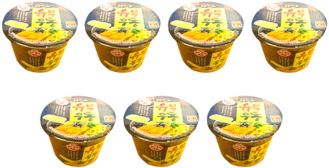 오뚜기 유부우동(100g) 큰사발, 100g, 7개