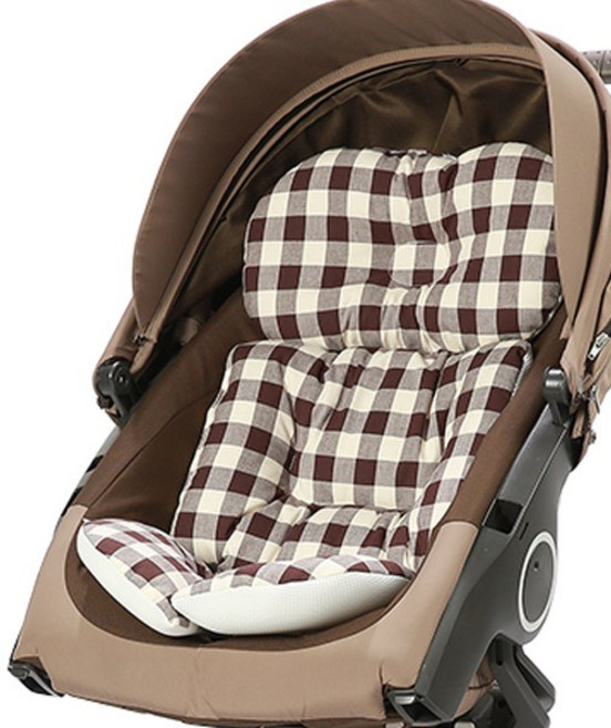 호호아줌마 사계절 더블 라이너, 체크 브라우니, 1개