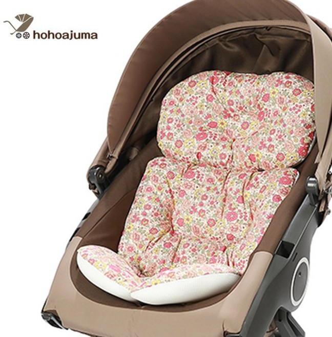 호호아줌마 유모차시트 신생아 바운서 카시트라이너, 베이비 핑크, 1개