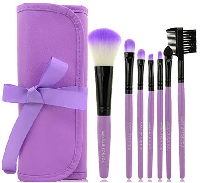 MAKE-UP FOR YOU 메이크업브러쉬 세트용품, 1개, 퍼플