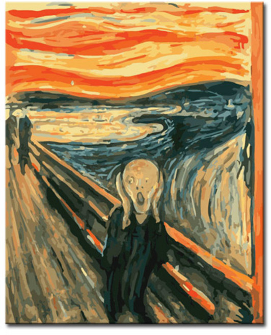 명화그리기 그림 액자 세트 유화 캔버스페인팅 DIY, 인물 DIY캔버스페인팅, 1개