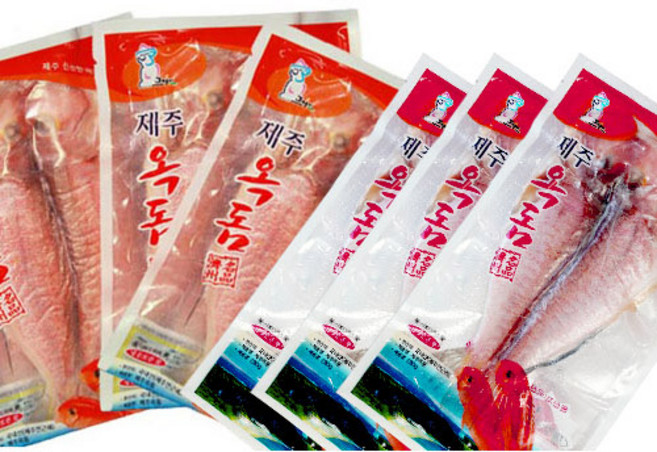 제주제일옥돔 제주옥돔 특대 3마리 6마리 9마리 옥돔 반건조옥돔 선물포장 부직포가방, 1세트, 특대1kg(3마리)