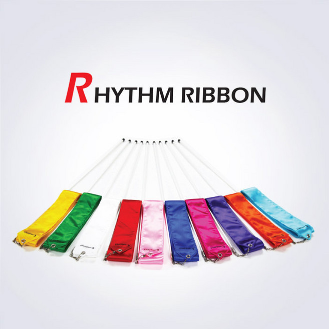 리듬체조 컬러리본 (대만산), 색상랜덤(리본6M)