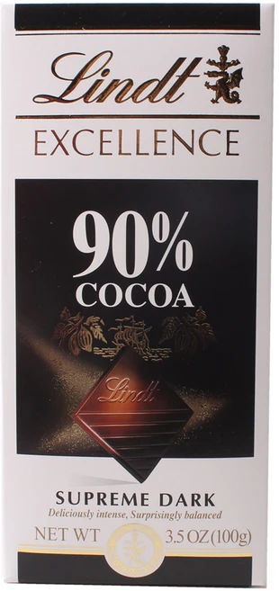 린트엑셀런스 다크 90% 초콜릿, 100g, 1개 - 쿠팡