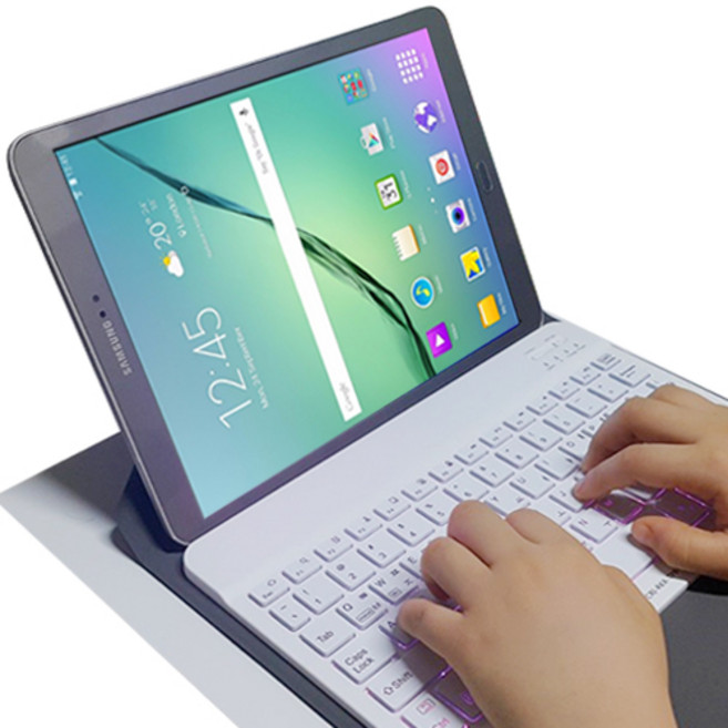 LEDBK01 블루투스키보드케이스, 아이패드에어2, LED블루투스키보드케이스