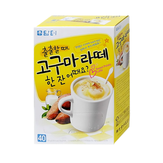 담터 고구마라떼 분말, 18g, 40개입, 1개