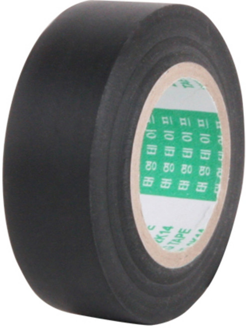 태영화학 하네스 절연테이프 낱개 19mmx20M, 흑색, 1개