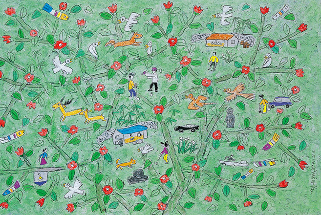 제주생활의중도1 1000피스 직소퍼즐 PL1290, 1개