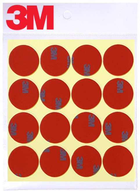 3M 5069원형아크릴폼양면 25파이, 1세트