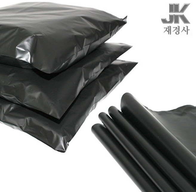 재경사 HDPE 택배봉투 30 x 40 + 4 cm, 블랙, 100장