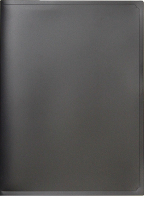 아인텍 PP투포켓 5 컬러 두꺼운 파일 A4 문서보관 분류 보호 파일_AA21, 투포켓화일 칼라 블랙[A3892](1개), 1개, 1개