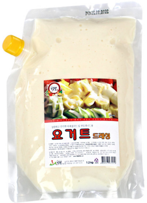 텃밭 요거트 드레싱 아이스포장, 1.2kg, 1개