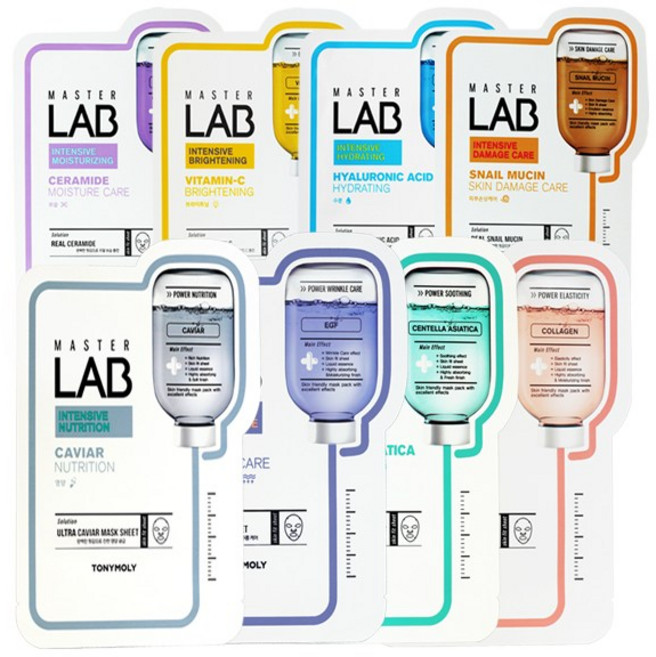 토니모리 마스터 랩 콜라겐 마스크 시트, 1개입, 10개