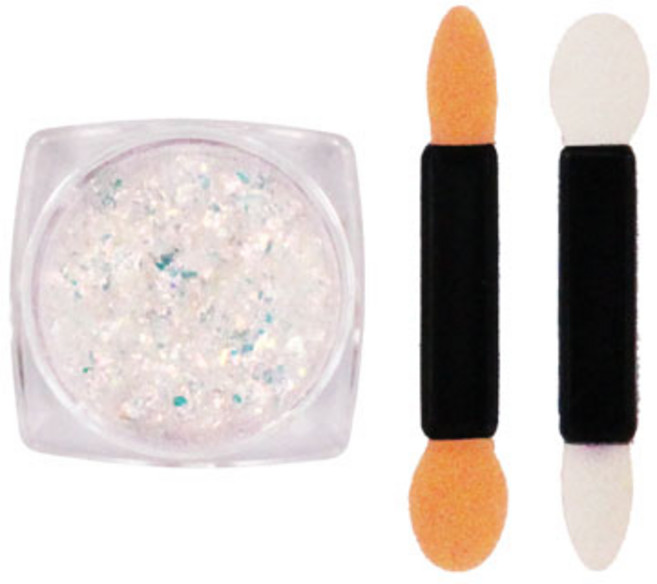 유키 카멜레온 미러파우더 네일 글리터, 1개, 04 골드브라운