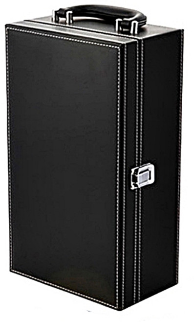 백화점납품용 고급와인케이스 와인보관함 와인케이스 와인보관대 와인셀러 와인병 와인냉장고, 블랙, 1개