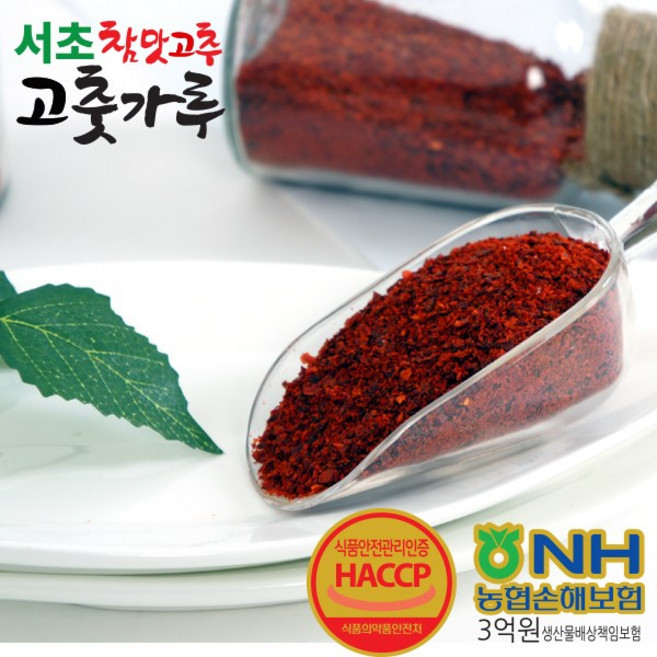 농업회사법인(주)서초농산 중국산 참맛고추 장용 고춧가루 고운가루, 3kg, 1개