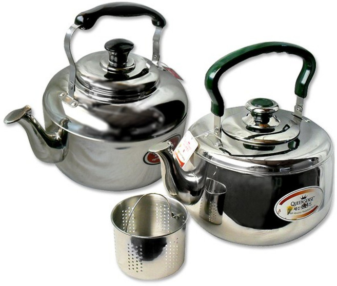 퀸센스 쿡투맘 하모니 스텐주전자, 1.5L, 1개