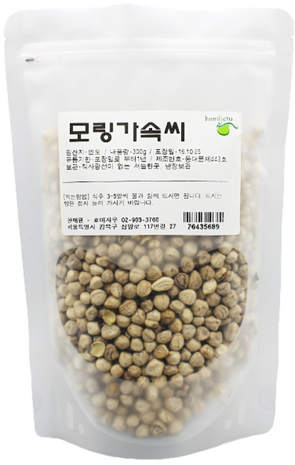 호미자루 모링가속씨 모링가속씨앗 기타씨앗, 300g, 1개