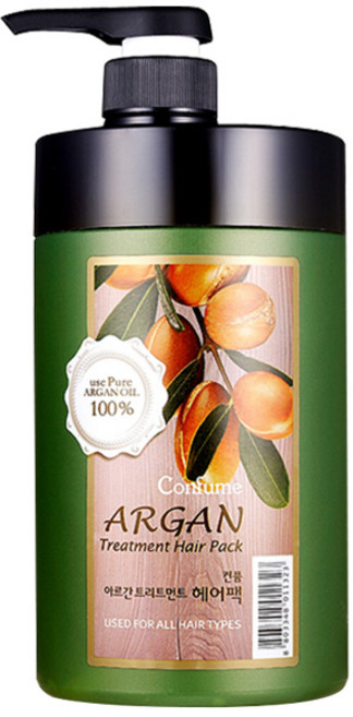 과일나라 컨퓸 아르간 트리트먼트 헤어팩, 1L, 1개