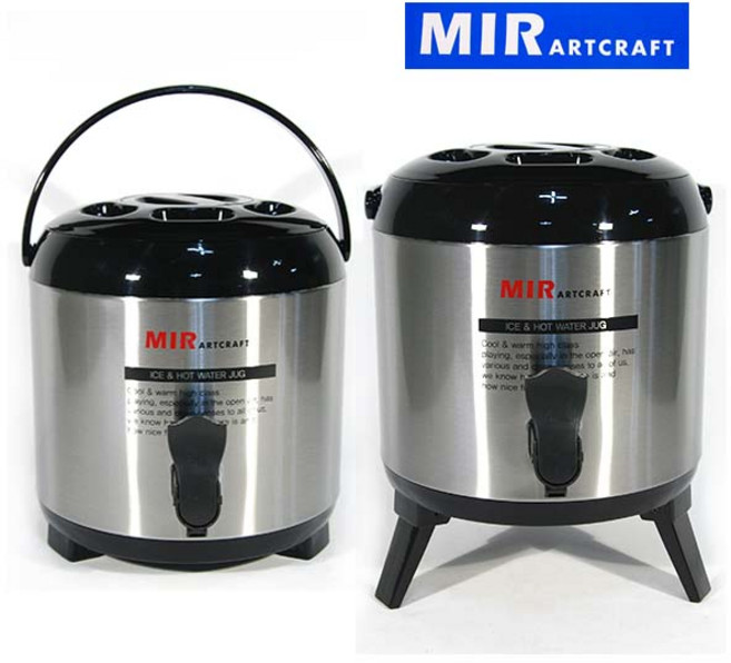 미르코리아 워터저그 키퍼 보온보냉 MWJ, 블랙그레이, 1개, 6L