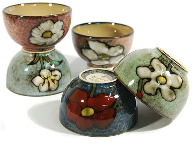 로얄엑세스 소담 공기세트(5P) 밥그릇 식기 핸드페인팅, 5개, 혼합색상