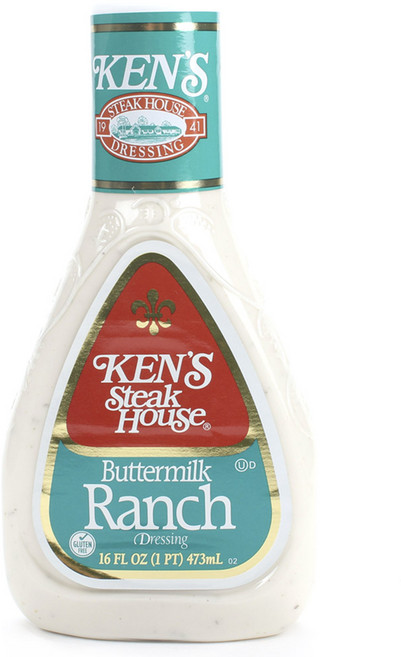 켄스스테이크하우스 버터밀크 랜치 드레싱, 1개, 473ml