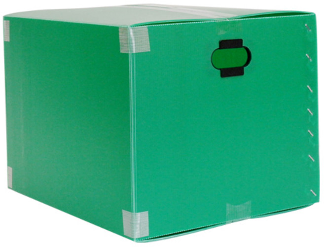 세화파렛텍 이사박스 수납 리빙 [ 7호 ], 초록, 1개