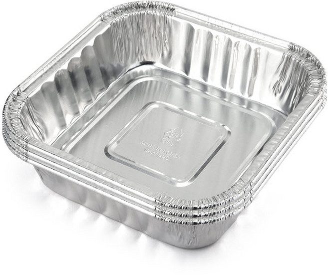 토탈하우스 브래나 쿡 알루미늄 직화냄비 사각 멀티냄비 3개1세트, 브래나-쿡-1000ml-알루미늄-사각-직화냄비-3개1세트, 1개