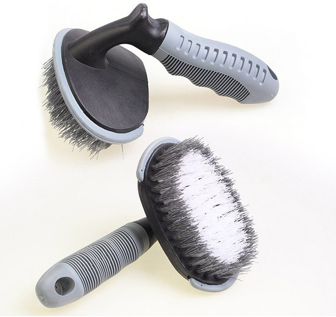 오토믹 타이어 브러쉬 타이어광택 세차용품, 1개