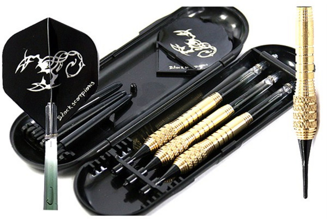 전자다트핀 경기용 고급형 다트핀 세트 골드 스콜피온