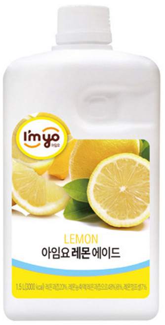 아임요 레몬 에이드, 1.5L, 1개