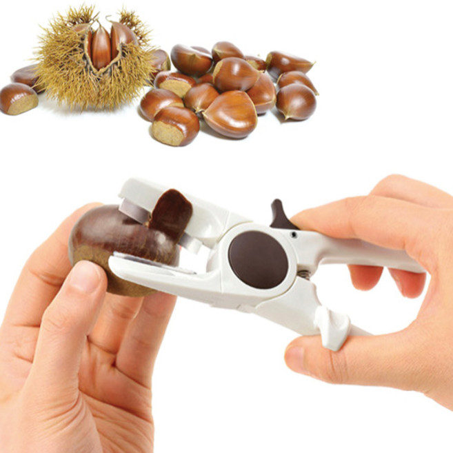 시모무라 재팬 라쿠라쿠 밤껍질 벗기기(밤가위) 밤칼, 1개