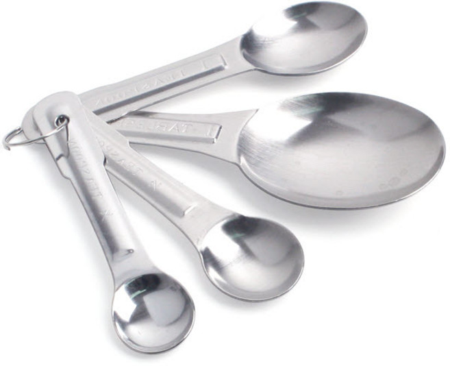 토탈하우스 일제 스텐레스 계량스푼 4P 1세트, 1개