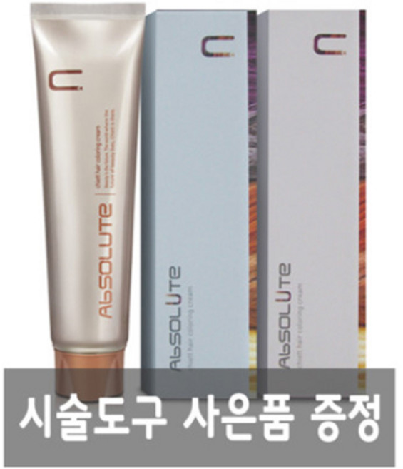 에비뉴쉬에뜨 앱솔루트 컬러링크림 120g 앰플증정, 6.03 자연스러운 진한 황갈색, 1개