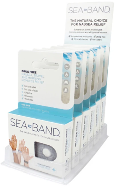 씨밴드 멀미완화밴드, 1개, (아동용 만3세이상) 핑크 - 쿠팡