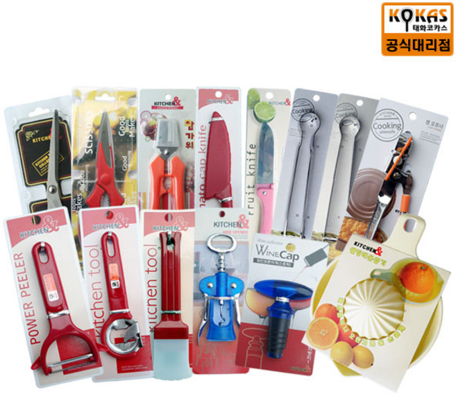 태화코카스 주방집기 모음, 08. 키친 다용도집게(대), 1개