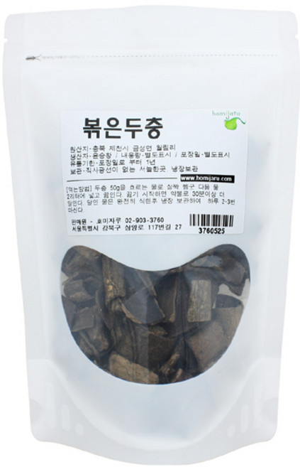 호미자루 두충볶음 기타한차재료, 1개, 300g